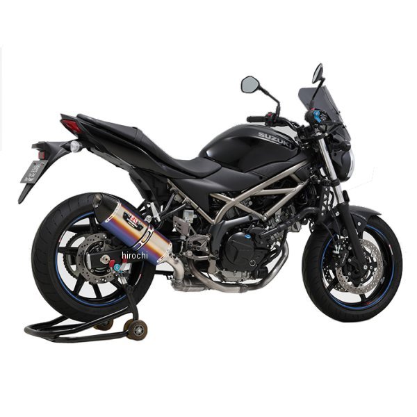 スリップオンマフラー R-77Jサイクロン EXPORT SPEC 政府認証 22年 SV650、SV650X STBC