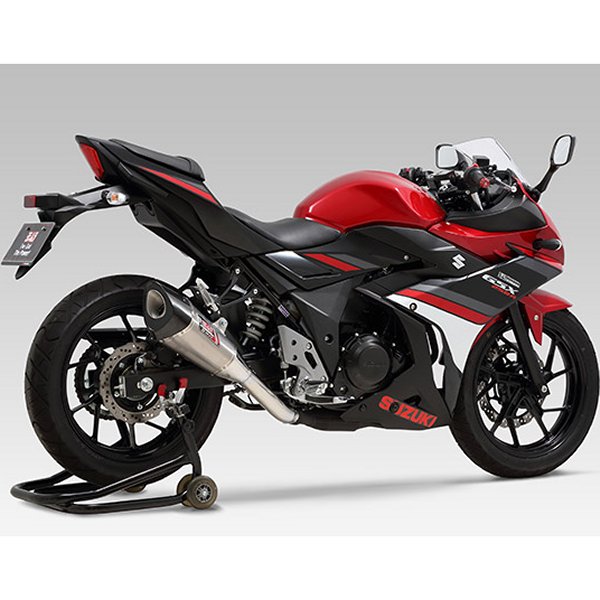 スリップオンマフラー R-11 EXPORT SPEC 17年 GSX250R ステンレスカバー