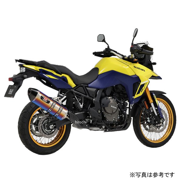 スリップオンマフラー R-77J サイクロン 政府認証 24年 V-STROM800 SMS