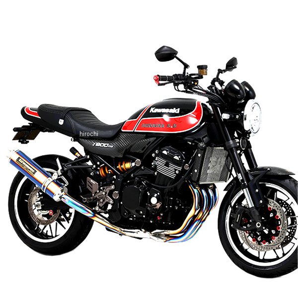 機械曲 チタンサイクロン フルエキゾースト Duplex Shooter 政府認証 18年-21年 Z900RS/CAFÉ TTB/FIRE SPEC