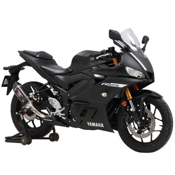 スリップオンマフラー R-77S サイクロン カーボンエンド EXPORT SPEC 18年-19年 MT-03 政府認証(SMC)