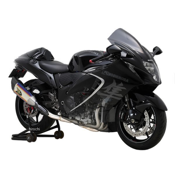 フルエキゾースト 機械曲R-11Sq R チタンサイクロン 2本出し 政府認証 21年-23年 ハヤブサ TTB