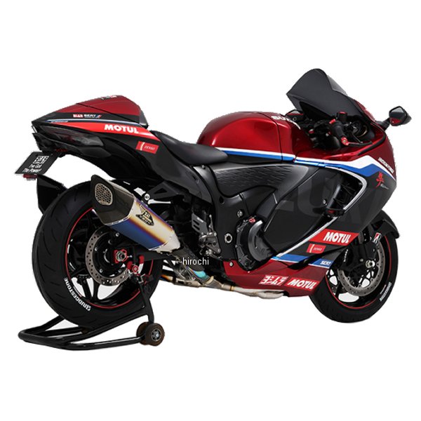 フルエキゾースト 機械曲 R-11Sq R チタンサイクロン 2本出し 政府認証 ハヤブサ TTB