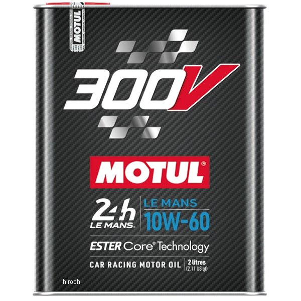 300V LE MANS 100%化学合成 4スト 4輪用エンジンオイル 10W-60 2リットル