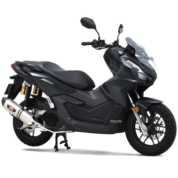 フルエキゾースト 機械曲 R-77S サイクロン EXPORT SPEC カーボンエンド 25年 ADV160 サテンフィニッシュ