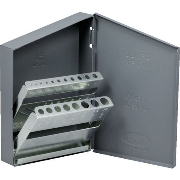 ボンダス・ジャパン ヒューイット ドリルケース 1.0～10.0mm /(0.5とび)【19本収納】