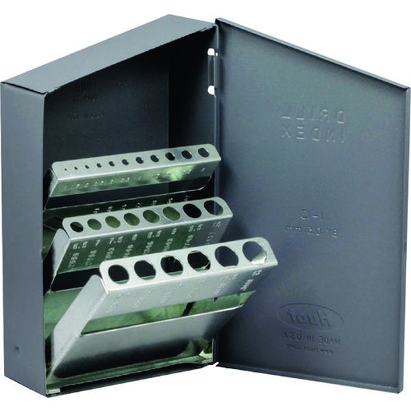 ボンダス・ジャパン ヒューイット ドリルケース 1.0～13.0mm /(0.5とび)【25本収納】