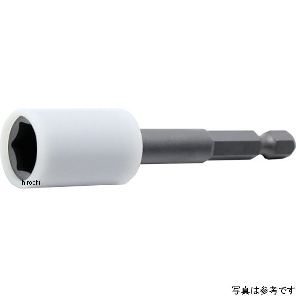 Ko-ken 1/4"(6.35mm)H ロングナットセッター(プロテクター付) 全長150mm 14mm
