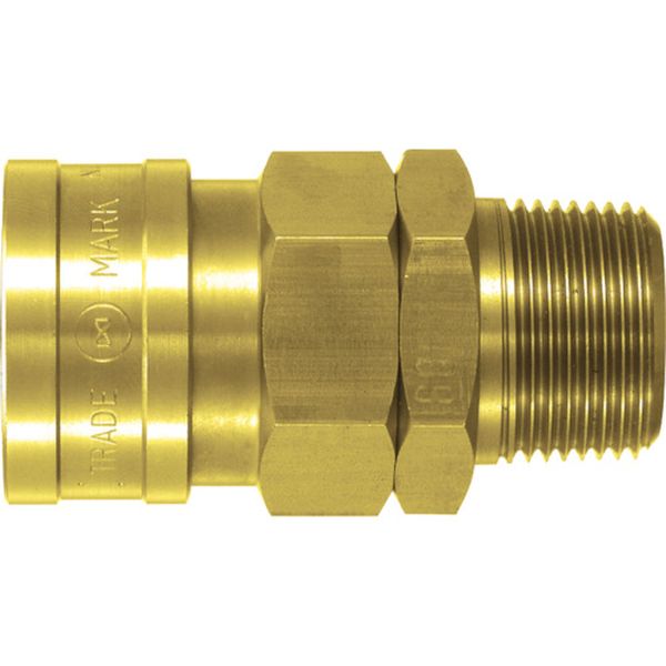 BRASSNBR 真ちゅう製ハイカプラ ニトリルゴムNBR(SG)BSBM(00231)