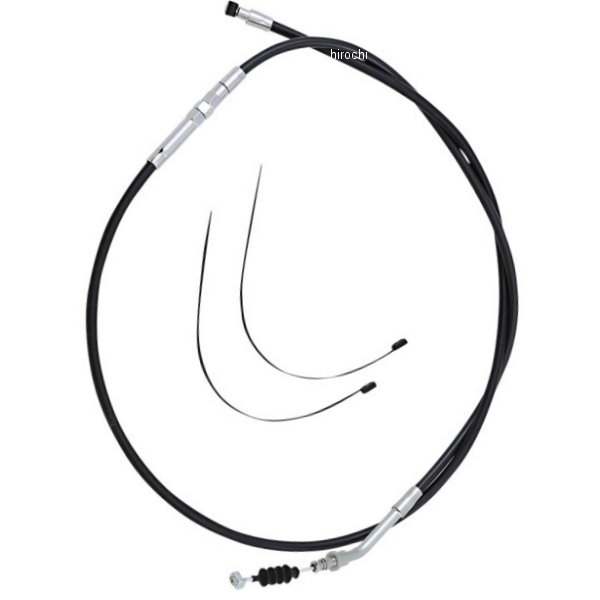 クラッチ ケーブル XR 71-1/8インチ 14年-21年 Chief 黒/クローム