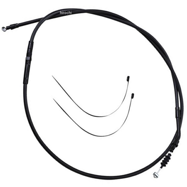 クラッチ ケーブル XR 75-1/8インチ 14年-21年 Chief 黒/黒