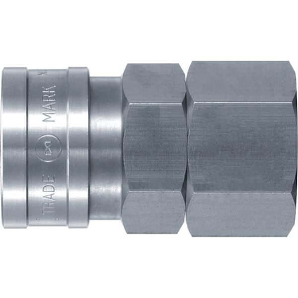 ハイカプラ 鋼鉄製 ニトリルゴムNBR(SG)(おねじ取付用ソケット)相手側R3/4 耐圧力2.0Mpa(00315)