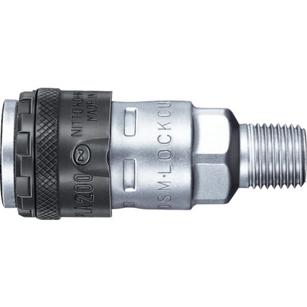 L20020SMSTEELNBR ロックカプラ200(めねじ取付用ソケット) 相手側取付サイズRc1/4(78573)