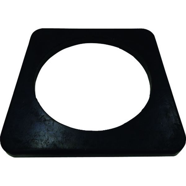 伸縮式三角コーン用ウエイト 伸縮コーン-A(小) 高さ410mmタイプ専用 245角 ゴム製