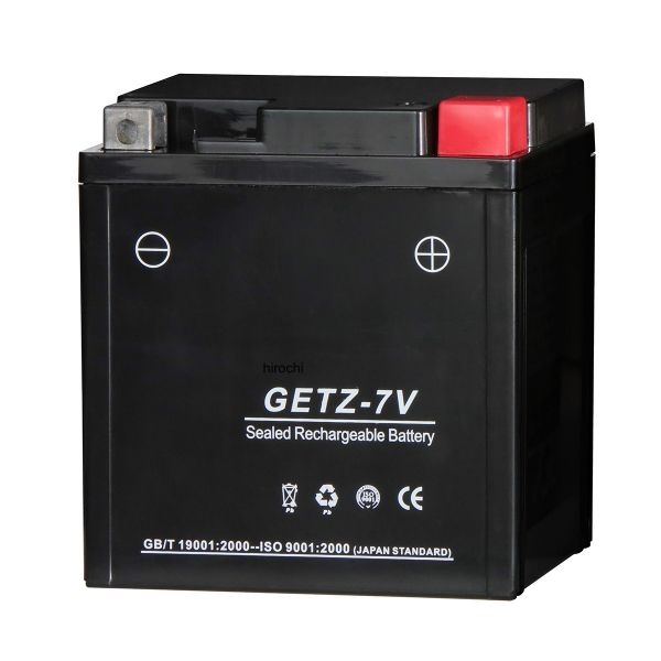 GELバッテリー 液入り充電済み GETZ-7V