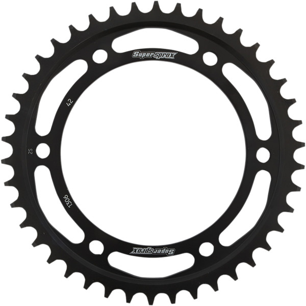 レーシング スチール リア スプロケット 530/42T 09年-16年 CBR1000RA ABS 黒