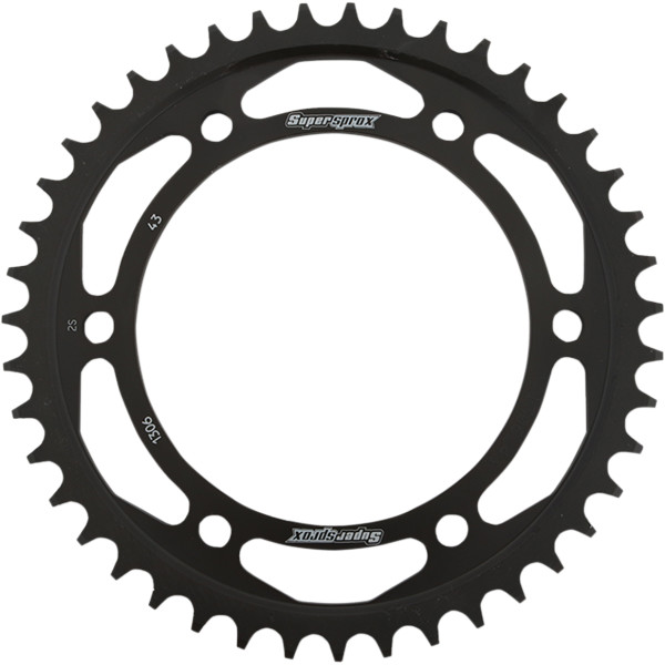 レーシング スチール リア スプロケット 530/43T 09年-16年 CBR1000RA ABS 黒