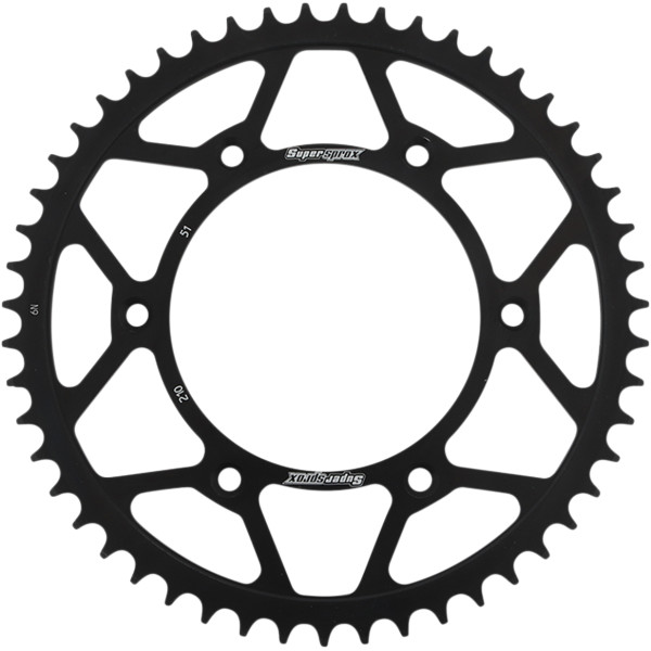 スチール リア スプロケット 520/51T 09年 CRF230M 黒