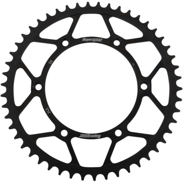 スチール リア スプロケット 50T 16年-19年 YZ450FX 黒