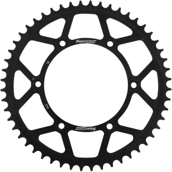 スチール リア スプロケット 520/52T 16年-19年 YZ450FX 黒