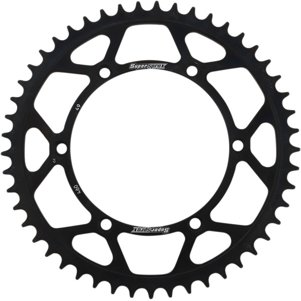 スチール リア スプロケット 520/49T 21年-22年 KX450X 黒