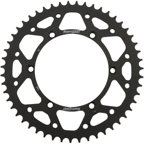 スチール リア スプロケット 520/51T 21年-22年 KX450X 黒