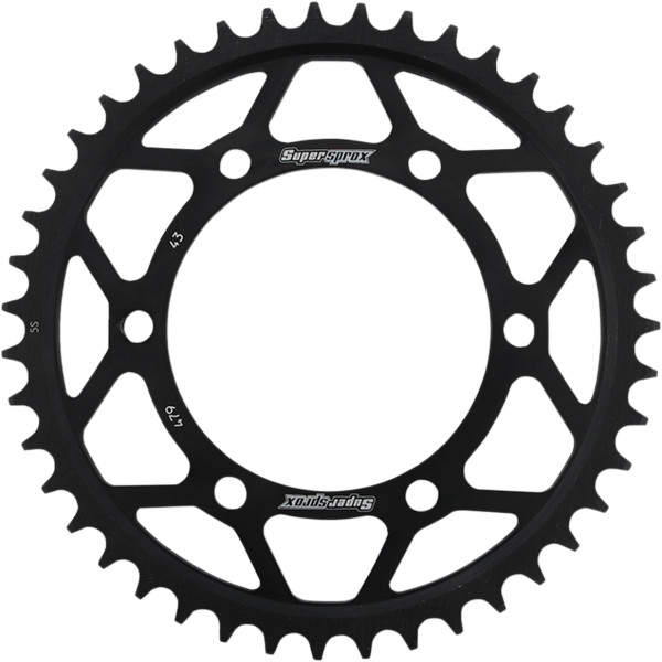 スチール リア スプロケット 530/43T 15年-17年 EN650 Vulcan S 黒