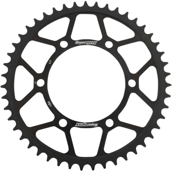 レーシング スチール リア スプロケット 520/47T 21年-22年 Tenere 700 黒