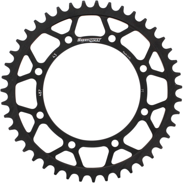 スチール リア スプロケット 43T 87年-07年 KL650A 黒