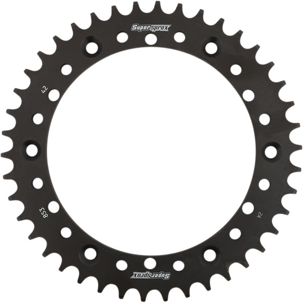 スチール リア スプロケット 42T 99年-06年 TT-R 250 黒