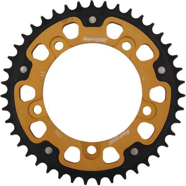 ステルス リア スプロケット 525/43T 16年 GSF 1250 Bandit SA ゴールド/黒