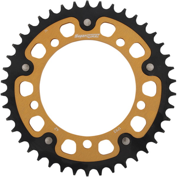 ステルス リア スプロケット 520/42T 16年 GSF 1250 Bandit SA ゴールド/黒