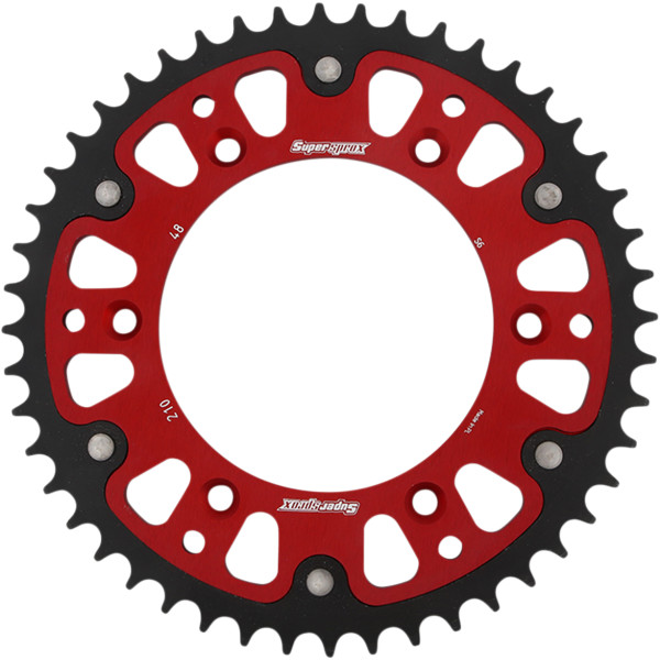 ステルス リア スプロケット 520/48T 09年 CRF230M 赤/黒