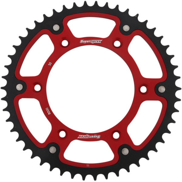 ステルス リア スプロケット 525/50T 17年 Beta 350 RR S 4T 赤/黒