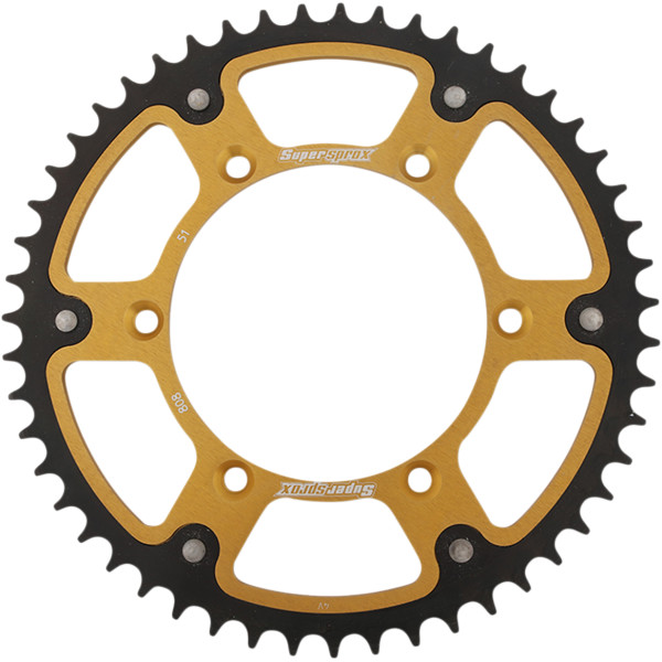ステルス リア スプロケット 520/51T 10年-11年 RMX450 X ゴールド/黒