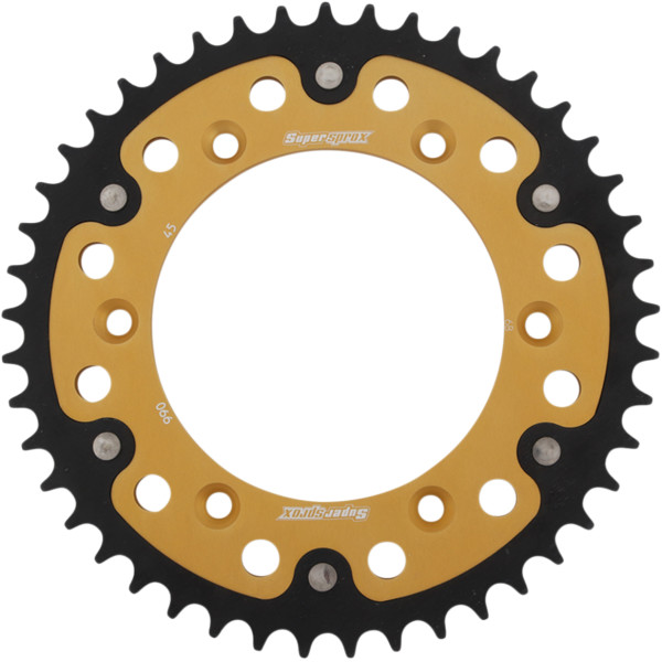 ステルス リア スプロケット 520/45T 18年-19年 ハスクバーナ TE 300i ゴールド/黒