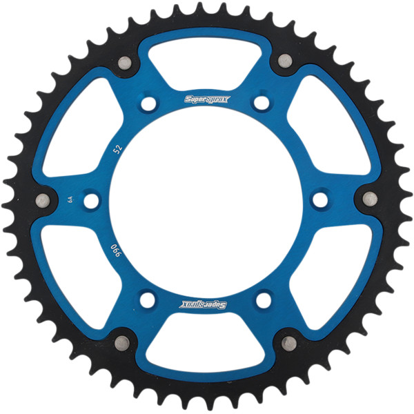 ステルス リア スプロケット 520/52T 18年 ハスクバーナ Supermoto 701 青/黒