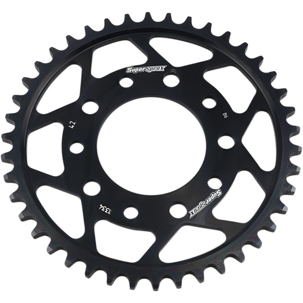 レーシング スチール リア スプロケット 530/42T 87年-96年 CBR1000F 黒