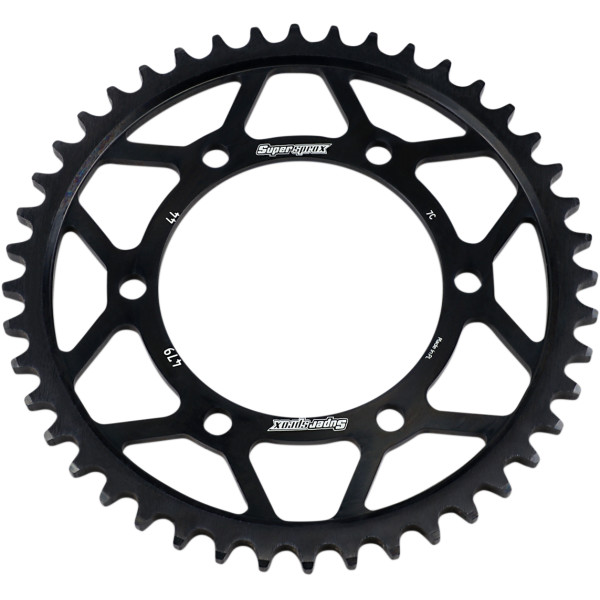 レーシング スチール リア スプロケット 530/44T 15年-17年 EN650 Vulcan S 黒