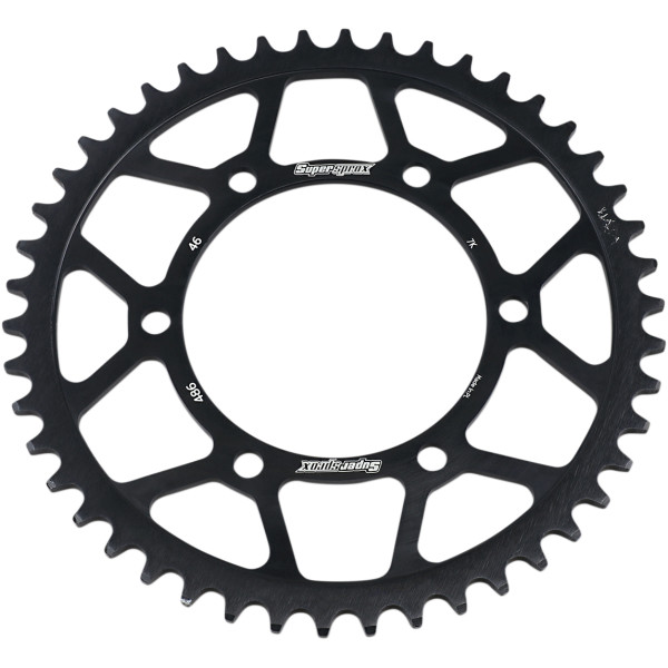 レーシング スチール リア スプロケット 520/46T 21年 Tenere 700 黒