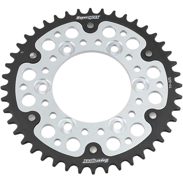 【セール特価】 ステルス リア スプロケット 520/44T 08年-14年 ドゥカティ Monster 696 シルバー/黒