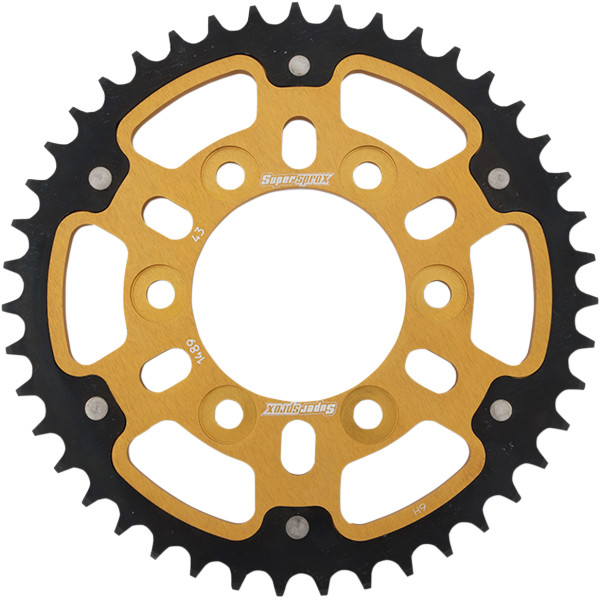 ステルス リア スプロケット 530/43T 15年-17年 Versys 1000 ゴールド/黒