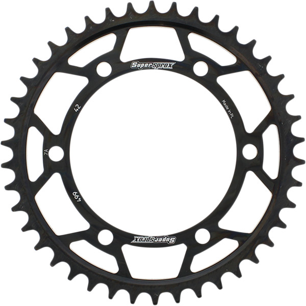 レーシング スチール リア スプロケット 530/42T 03年-05年 Ninja ZX-12R 黒