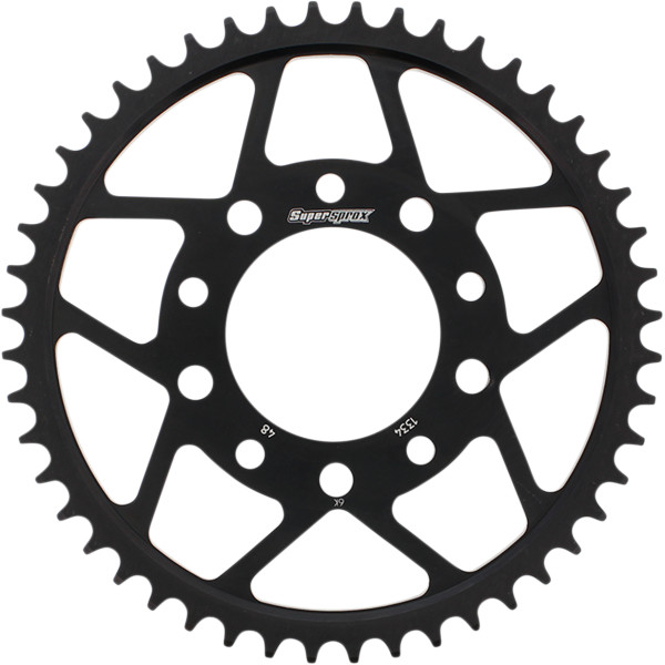 レーシング スチール リア スプロケット 530/48T 90年-96年 CBR1000F 黒