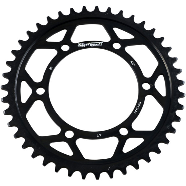 エッジリアスプロケット 43T 21年-22年 Tenere 700 黒