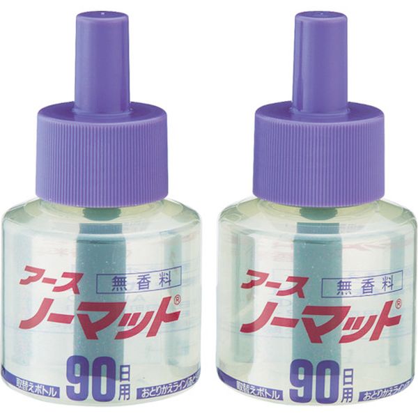 ノーマット 取替えボトル90日用無香料 2本入