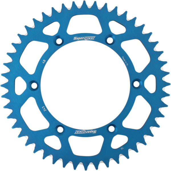アルミリアスプロケット 520/48T 20年-22年 YZ125X 青