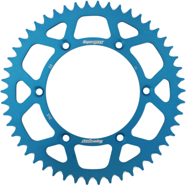 アルミリアスプロケット 520/50T 20年-22年 YZ125X 青