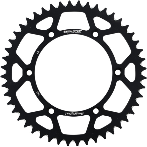 アルミリアスプロケット 520/48T 20年-22年 YZ125X 黒