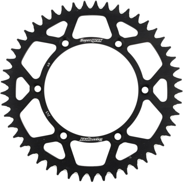 アルミリアスプロケット 520/49T 20年-22年 YZ125X 黒